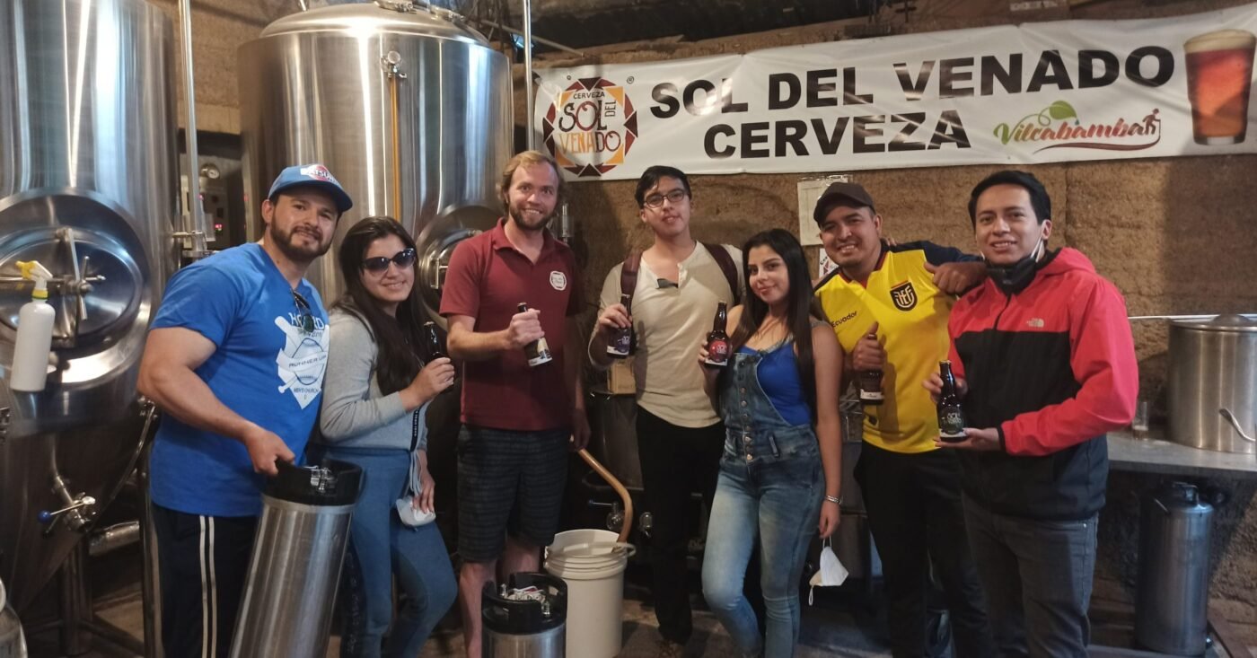Visita la planta de fabricación de la cerveza artesanal Sol del Venado en San Pedro de Vilcabamba