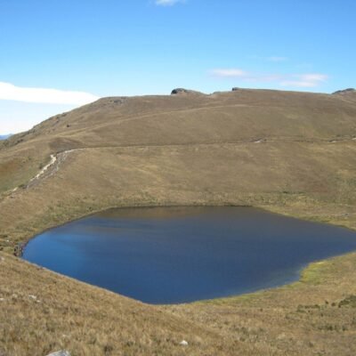 Lagunas en la cordillera de Fierro Urco - Loja 