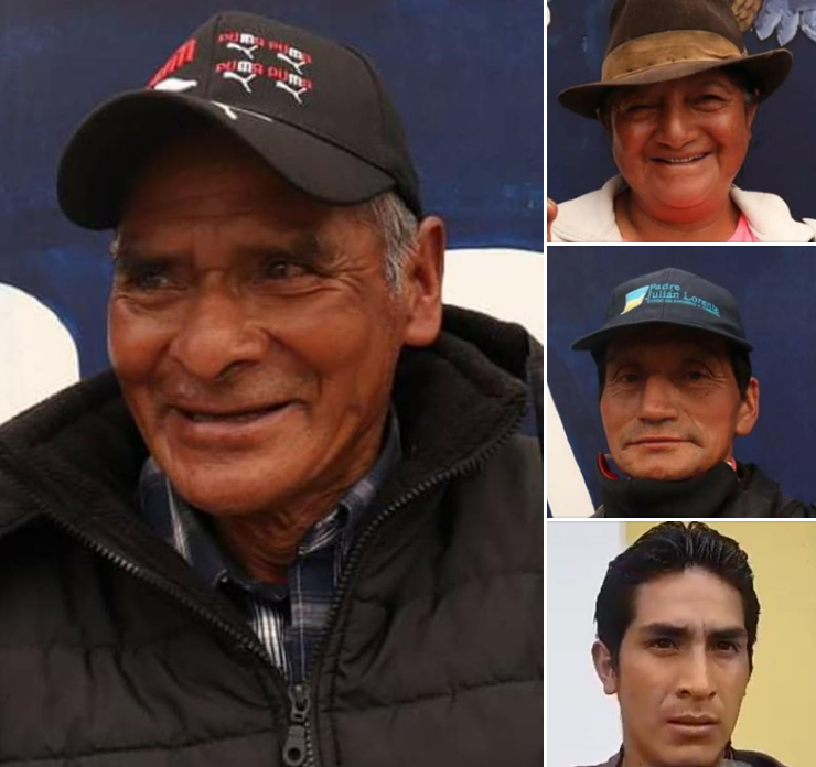 Defensores del agua judicializados en Fierro Urco. Minería Ecuador