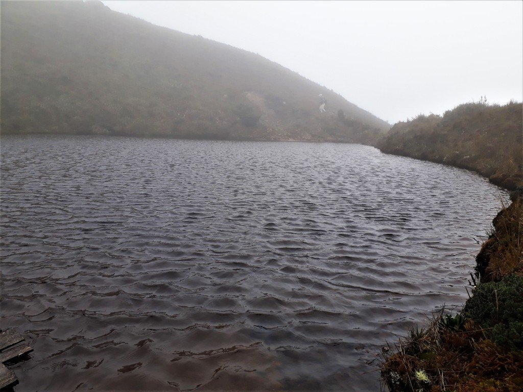 Laguna en páramo de Fierro Urco