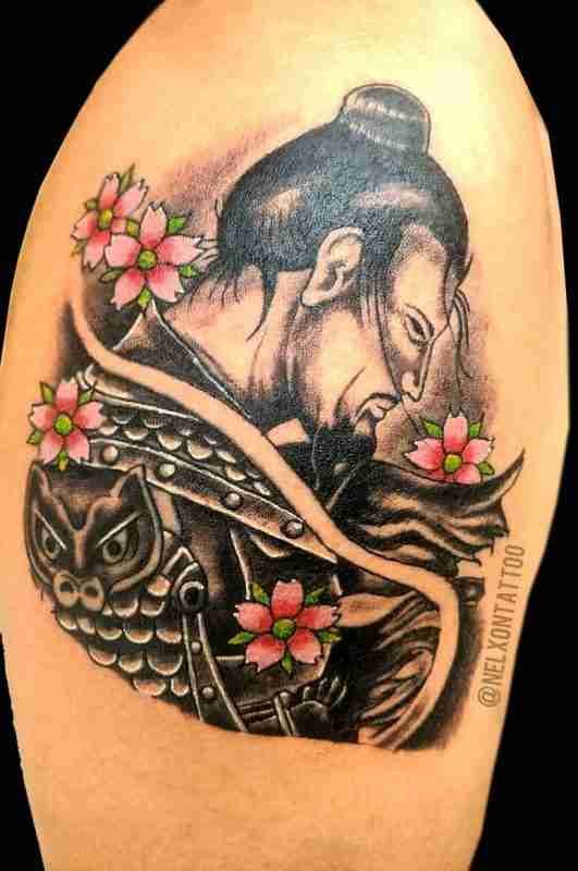 Tatuaje en brazo . Ancestral Ink Tattoo Studio. Vilcabamba-Ecuador