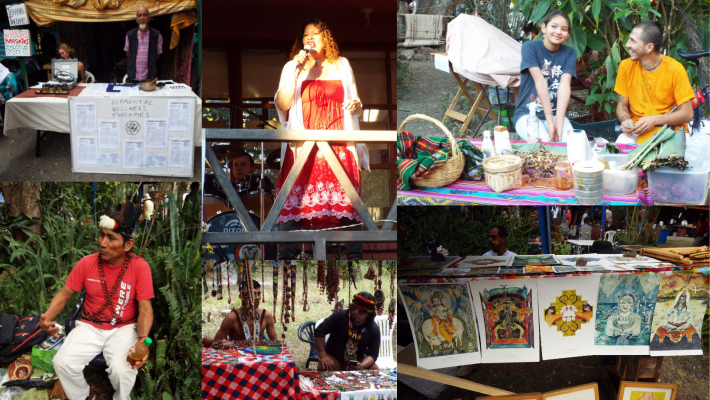 algunas de las actividades y participantes del Vilcabamba Wellness Fest